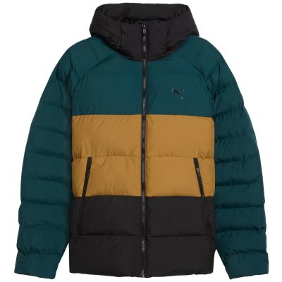 2. Kurtka męska Puma Mono Hooded zielono-brązowo-czarna 688367 75