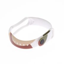 Strap Moro opaska do Xiaomi Mi Band 3 / 4 silikonowy pasek bransoletka do zegarka wzór 4