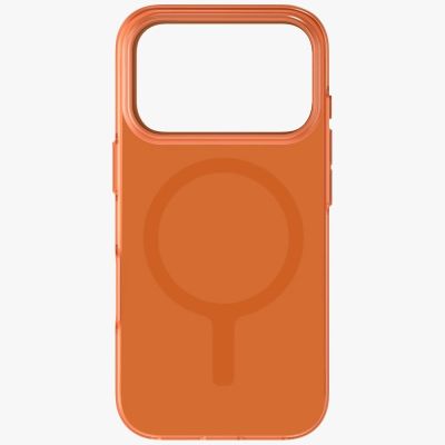 3. Etui UNIQ Clario Magclick Charging na iPhone 17 Pro - pomarańczowe