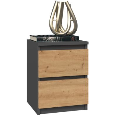 5. Szafka nocna M2 30x30xH40 antracyt/artisan