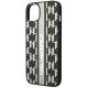 6. Etui Karl Lagerfeld Monogram Stripe na iPhone 14 Plus - szare