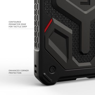5. Urban Armor Gear Monarch Pro Kevlar pokrowiec na telefon komórkowy 17,5 cm (6.9") Czarny