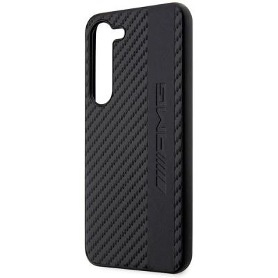 6. Etui AMG Carbon Stripe&Embossed na Samsung Galaxy S23+ - czarne