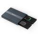 11. Qoltec Obudowa | kieszeń na dysk M.2 SSD | SATA | NVMe | USB-C | DUAL 2 x 2TB