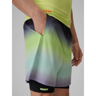 6. Spodenki plażowe boardshorty z filtrem UPF50+ męskie 4F 4FRSS26UBDSM257-45S