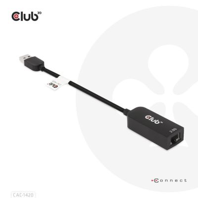 3. CLUB3D CAC-1420 karta sieciowa Ethernet 2500 Mbit/s