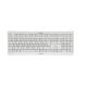 3. CHERRY KW 3000 klawiatura Uniwersalne RF Wireless QWERTZ Niemiecki Biały