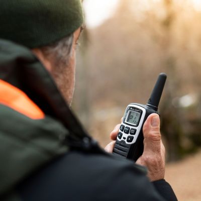 3. Midland XT50 Adventure krótkofalówka 24 kan. 446.00625 - 446.09375 MHz Czarny, Szary
