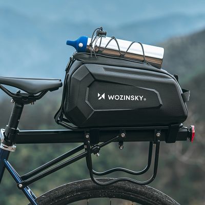 6. Sakwa rowerowa Wozinsky WSR-01B na bagażnik 9l - czarna