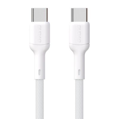 Kabel Dudao L9C 65W USB-C - USB-C 2m - biały