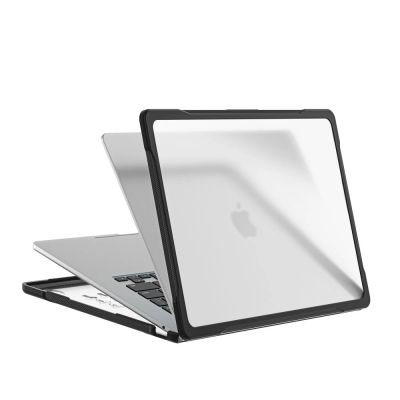 4. Etui Tech-Protect Velar na MacBook Air 15" 2023 / 2024 / 2025 / 2026 - przezroczysto-czarne