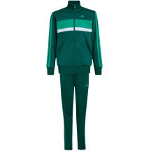 Dres dla dzieci adidas Seasonal Essentials Tiberio 3-Stripes zielony KT1665