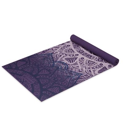 7. Mata do Jogi Gaiam Purple Lattice 4 mm 64747