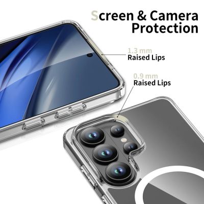 4. Etui Tech-Protect FlexAir Hybrid MagSafe na Samsung Galaxy S26 Ultra - przezroczyste
