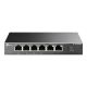 4. Switch TP-Link TL-SG1006PP Gigabitowy przełącznik typu Desktop, 6 portów, w tym 3 porty PoE+ i 1 port PoE++