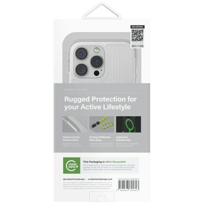 5. Etui UNIQ Combat Active Magclick Charging na iPhone 16 Pro - białe