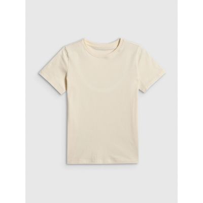 8. T-shirt regular gładki dziewczęcy 4F 4FJRSS26TTSHF3554-12S