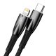 2. Kabel Baseus CADH000101 Lightning - USB-C PD 20W 480Mb/s 2m - czarny