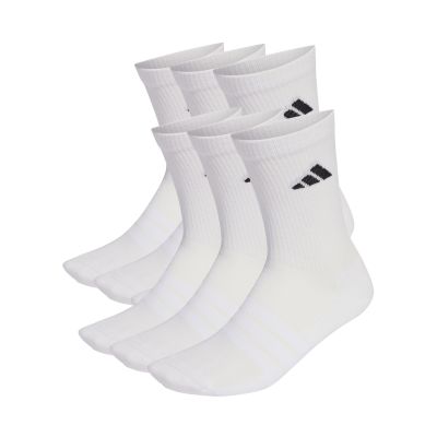 Skarpety adidas Cushioned Crew Essentials 6p białe KE5498