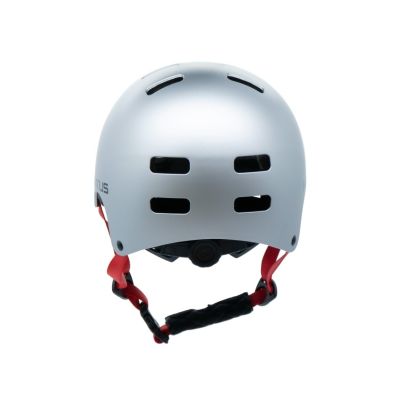 4. Kask rowerowy Motus MD-107 rozmiar M, srebrny (MOTHAM30S)