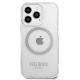 3. Etui Guess Metal Outline MagSafe na iPhone 13 Pro / iPhone 13 - srebrne