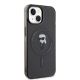 4. Etui Karl Lagerfeld IML Ikonik MagSafe do iPhone 15 - czarne