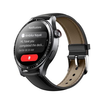 5. Smartwatch Joyroom Classic Series JR-FC2 Pro z funkcją odbierania połączeń - ciemnoszary