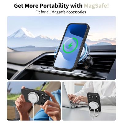 5. Etui Tech-Protect Silicone MagSafe na iPhone 17 Pro - czarne