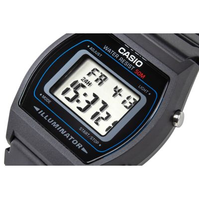 11. Zegarek Męski CASIO W-202-1AVEF Unisex