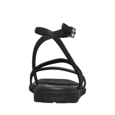 3. Sandały damskie Crocs Miami Ankle Strap czarne 212256 001
