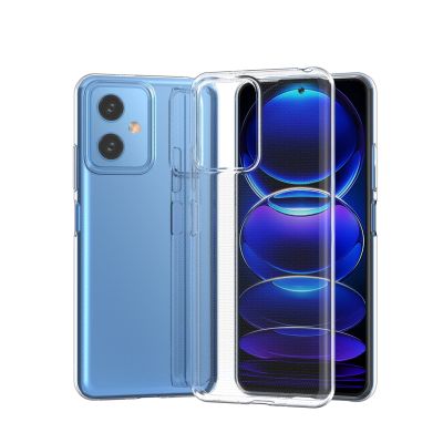 8. Ultra Clear 0.5mm etui Xiaomi Poco X5 5G / Redmi Note 12 5G cienki pokrowiec przezroczyste