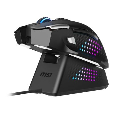 2. Mysz optyczna bezprzewodowa gamingowa Versa Pro W+Dock Pro MSI