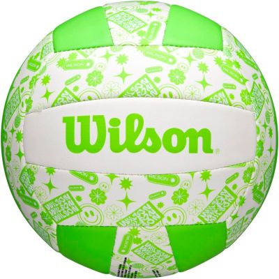 13. PIŁKA SIATKOWA WILSON STAMP VB ZIELONO BIAŁA