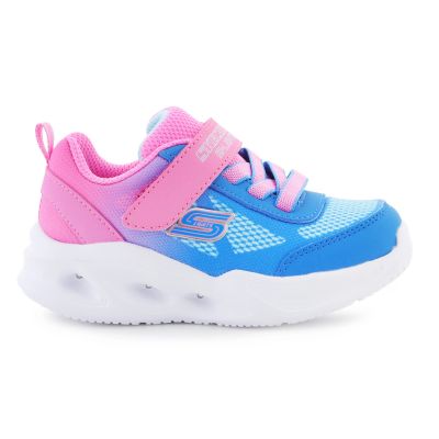 6. Buty Skechers S Lights-Skechers Sola Glow - Ombre Deluxe Jr 303714N-HPBL