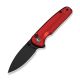 Nóż CIVIVI Mini Shakan Nitro-V Red Aluminum