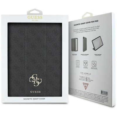 6. Etui Guess Magnetic 4G Big Logo na iPad Air 13" 2024 - czarne
