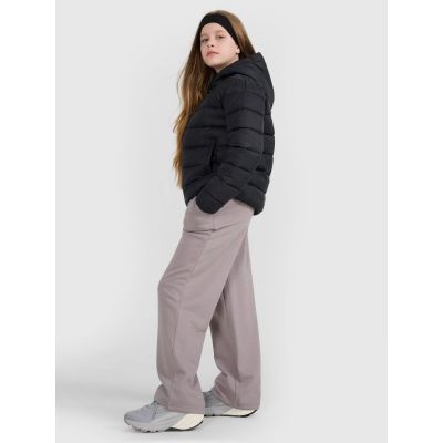11. Kurtka puchowa z wypełnieniem syntetycznym dziecięca uniseks 4F 4FJRAW25TDJAU0804-20S