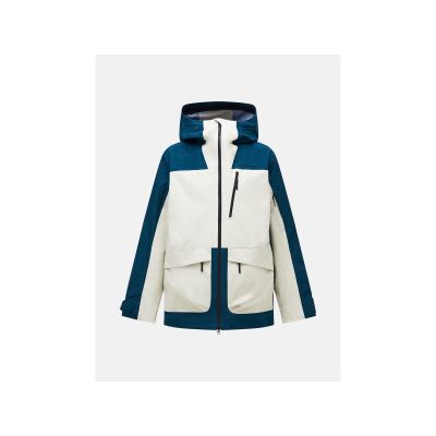 5. Kurtka narciarska Peak Performance Vertical GORE-TEX 3L Jacket - infinity teel/sand fog