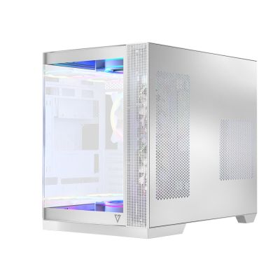 4. MODECOM OBUDOWA VOLCNO PANORAMA APEX ARGB 5F MIDI WHITE