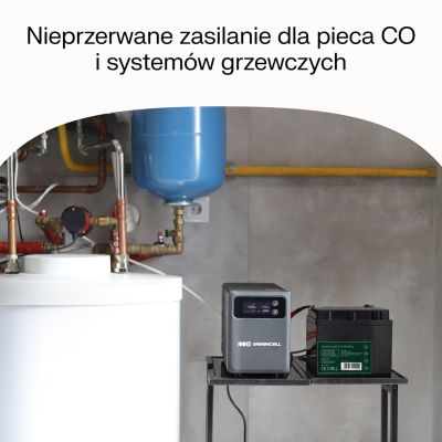22. UPS Zasilacz awaryjny Greencell PowerCore 800VA 500W AVR 12VDC LCD