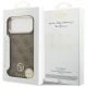 8. Etui Guess 4G Strass Logo MagSafe na iPhone 17 Pro Max - brązowe