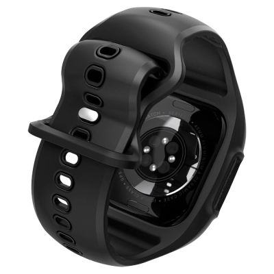 9. Pasek Spigen Liquid Air Pro na Apple Watch 46 mm - czarny mat