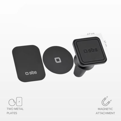 3. Magnetyczny uchwyt na smartfona SBS TESUPMAGLCLIP - czarny