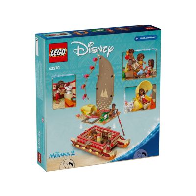 2. LEGO DISNEY PRINCESS 43270 Kajakowa przygoda Vaiany