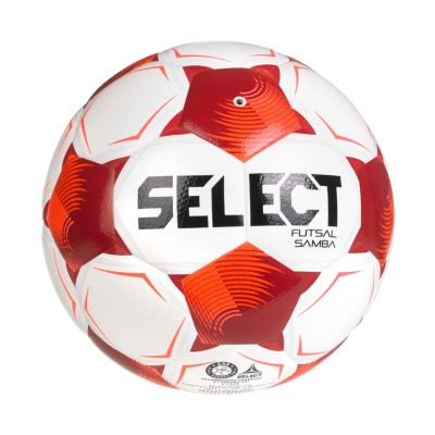2. Piłka nożna Select Futsal Samba v26 FIFA Basic biało-czerwona 1021654 320010