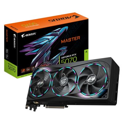5. Karta graficzna Gigabyte GeForce RTX 5070 AORUS MASTER 12GB