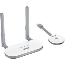 Unitek Bezprzewodowy nadajnik i odbiornik HDMI zasięg do 50m, biały