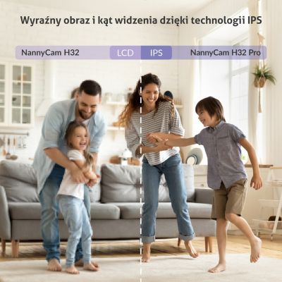 4. Niania elektroniczna TrueLife NannyCam H32 Pro