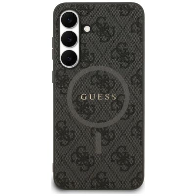 4. Etui Guess 4G Ring Classic Logo MagSafe na Samsung Galaxy S25 FE - czarne