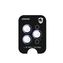 Szkło ochronne Joyroom JR-MFY0253 na obiektywy iPhone 15 Pro/15 Pro Max - niebieskie